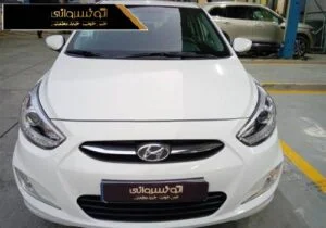 عکس جلوی هیوندای اکسنت