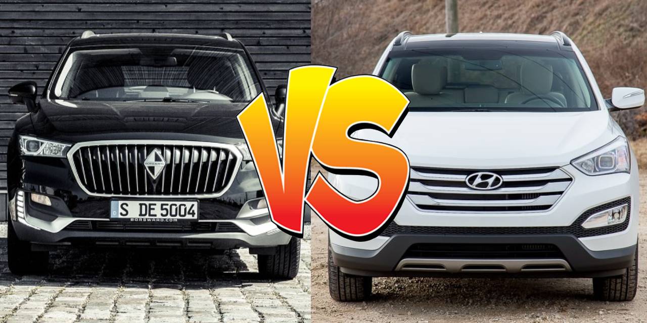 مثایسه bx5 با santafe