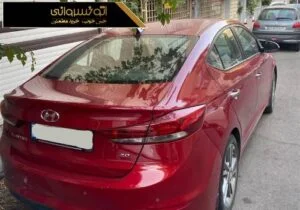 عکس عقب هیوندای النترا