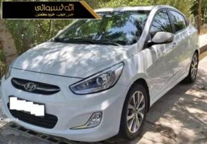 عکس جلوی هیوندای اکسنت