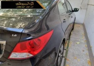 عکس عقب هیوندای اکسنت