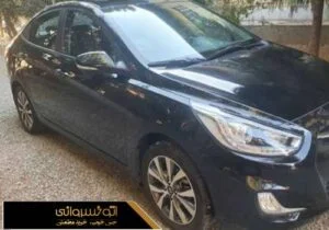 عکس جانبی هیوندای اکسنت