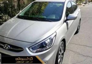 عکس جلوی هیوندای اکسنت