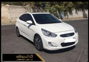 عکس جلوی هیوندای اکسنت