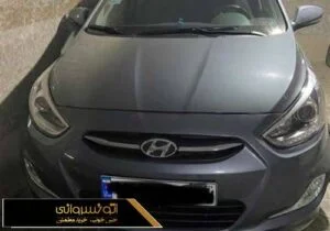 عکس جلوی هیوندای اکسنت