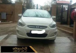 عکس جلوی هیوندای اکسنت