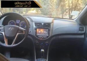 عکس داخل هیوندای اکسنت