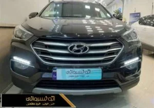 عکس جلوی هیوندای سانتافه