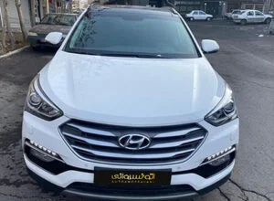هیوندای سانتافه سفید 2017