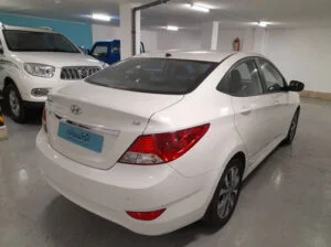 هیوندای اکسنت سفید مونتاژ مدل 97