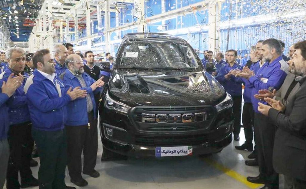 قیمت و مشخصات پیکاپ وانت جدید ایران خودرو دیزل، فوتون تونلند جی 7 مدل 2022
