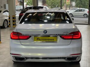 خرید اقساطی BMW 730Li سفید مدل 2017 کارکرده