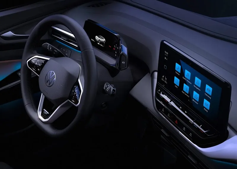 نمای داخلی فولکس واگن