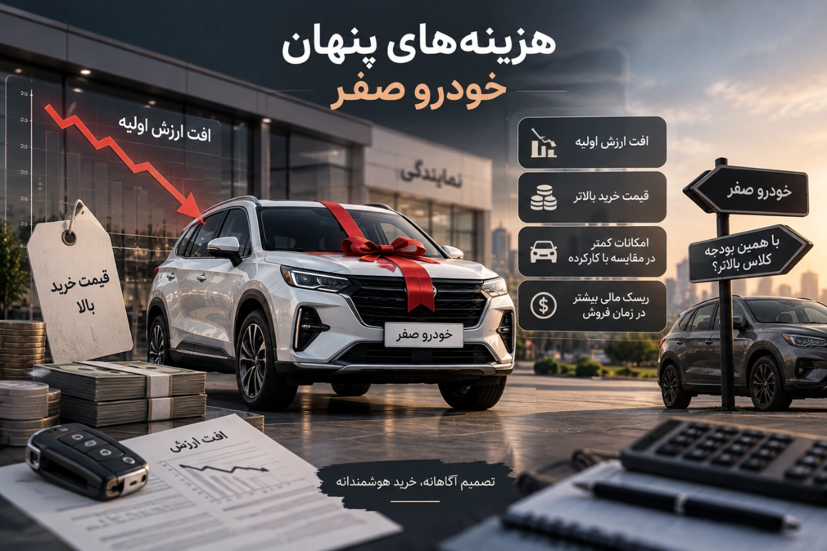 معایب خودرو صفر