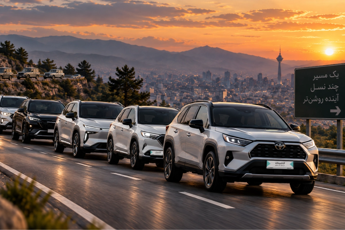 بهترین خودروهای شاسی بلند ایران ۱۴۰۵ | مقایسه SUV های محبوب بازار